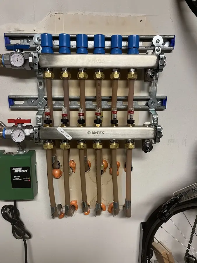 Plumber performing Leak Detection at a residential property in Lock Haven